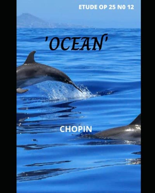 Chopin Etude Op. 25 no. 12 in C minor - 'Ocean' (sheet music score)