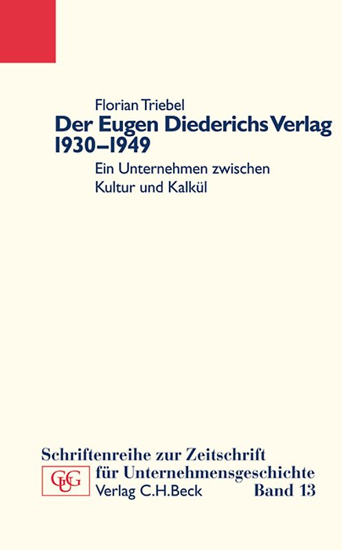 Der Eugen Diederichs Verlag 1930-1949