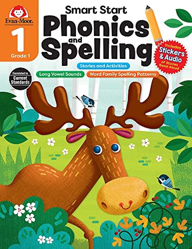 Phonics and Spelling, Grade 1 (Smart Start)