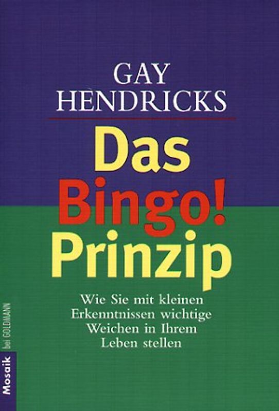 Das Bingo!-Prinzip