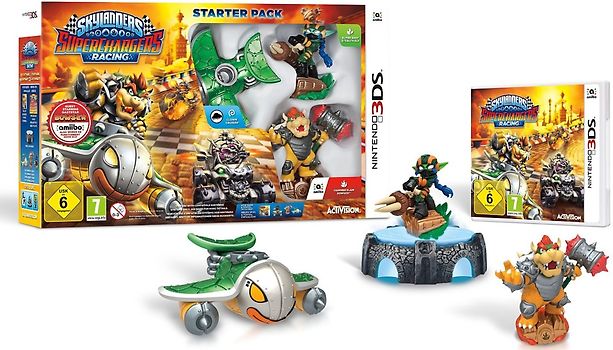 Skylanders SuperChargers Racing: Starter Pack [inkl. 2 Figuren, Fahrzeug. Portal, Poster] Nintendo Wii U