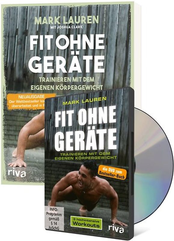 Fit ohne Geräte Buch + DVD - Bundle