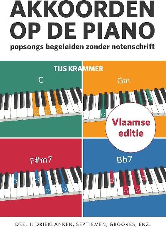 Akkoorden op de piano, deel 1, Vlaamse editie