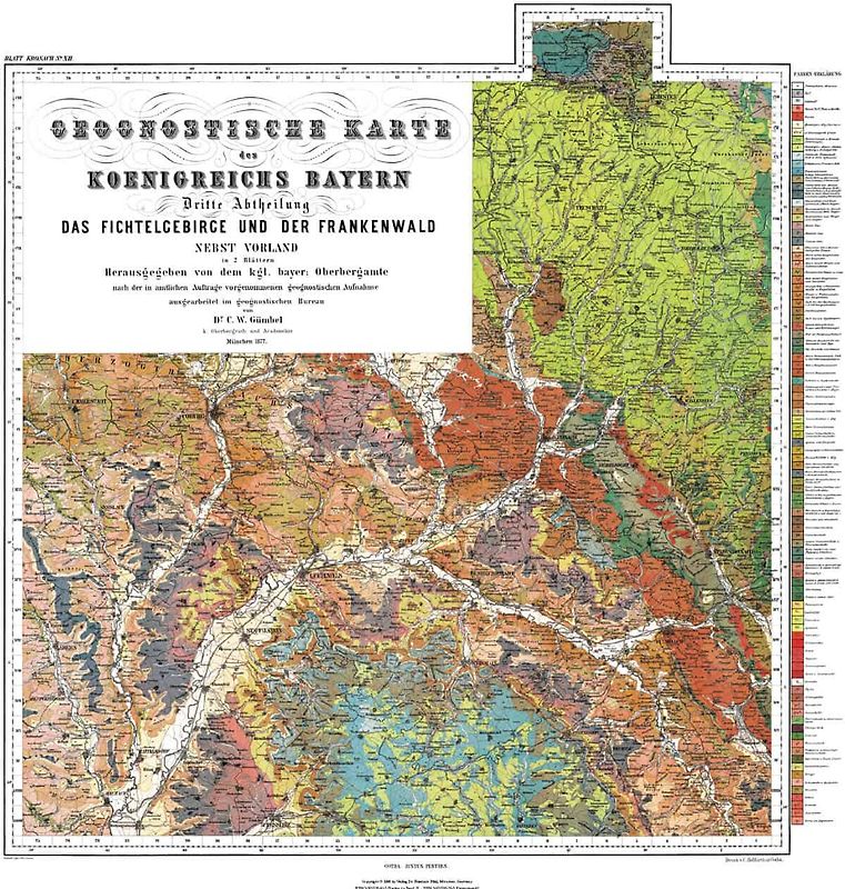 Geognostische Beschreibung des Königreichs Bayern