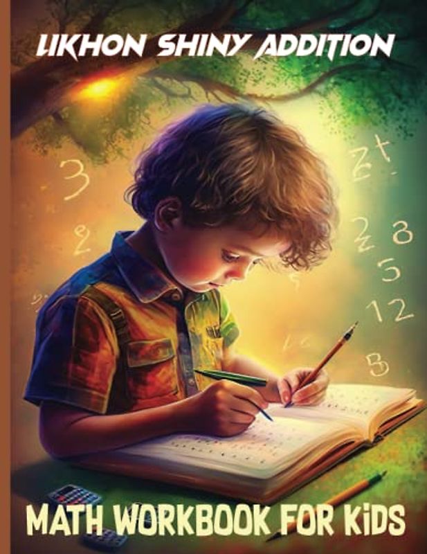 Likhon Shiny Addition Math Workbook for Kids