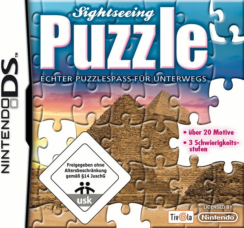 Puzzle: Sight Seeing Nintendo DS