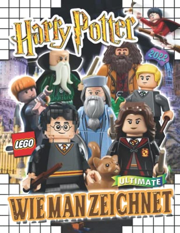 Ḩaŗŗy Poţţeŗ Wie Man Zeichnet: Ḩaŗŗy Poţţeŗ Ĺeģo wie man ein Buch für Kinder zeichnet