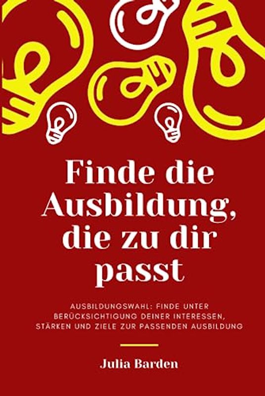 Finde die Ausbildung, die zu dir passt. Ausbildungswahl: Finde unter Berücksichtigung deiner Interessen, Stärken und Ziele zur passenden Ausbildung: ... 2023 Geschenk für angehende Azubis