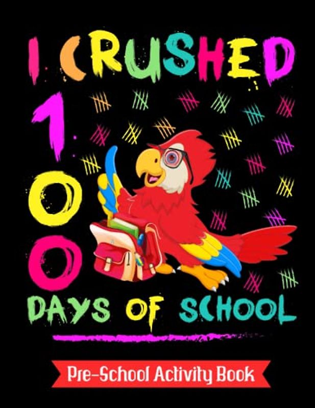 Pre-School Activity Book: A Sweet Kindergarten Activity Book For Lovely Children Ages 4 to 8 - Math, Missing Word Finding, Mazes, Coloring Pages, ... Battle Paper Game, Tic Tac Toe And More!