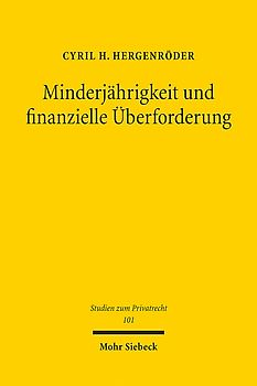 Minderjährigkeit und finanzielle Überforderung