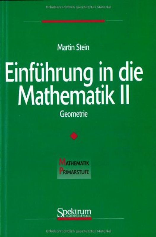 Einführung in die Mathematik II