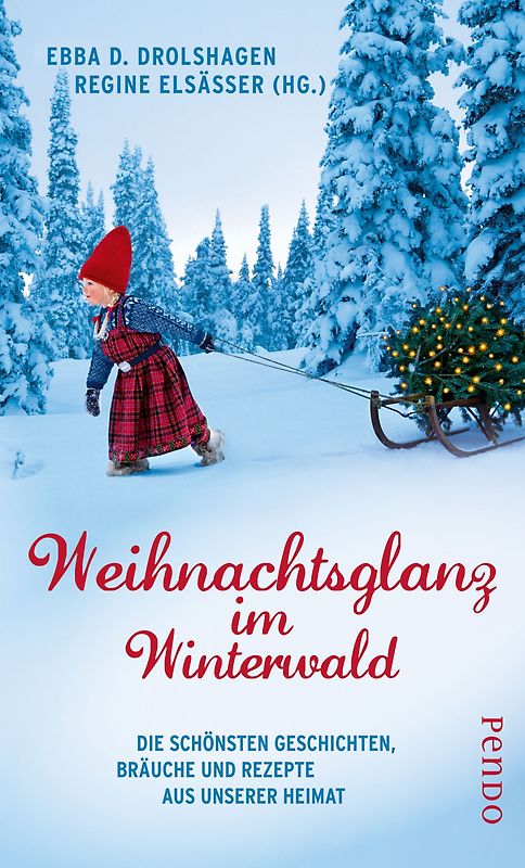 Weihnachtsglanz im Winterwald