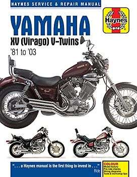 Yamaha XV Virago (81-03) Haynes Repair Manual