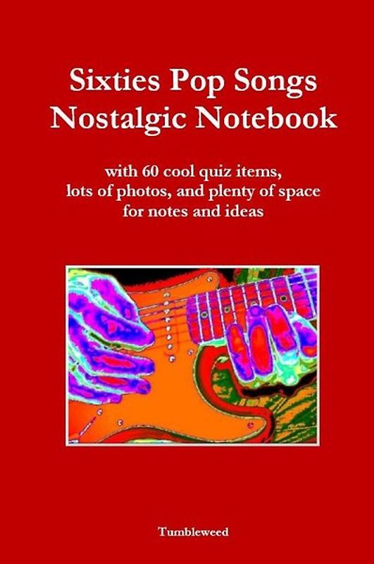 Sixties Pop Songs Nostalgic Notebook