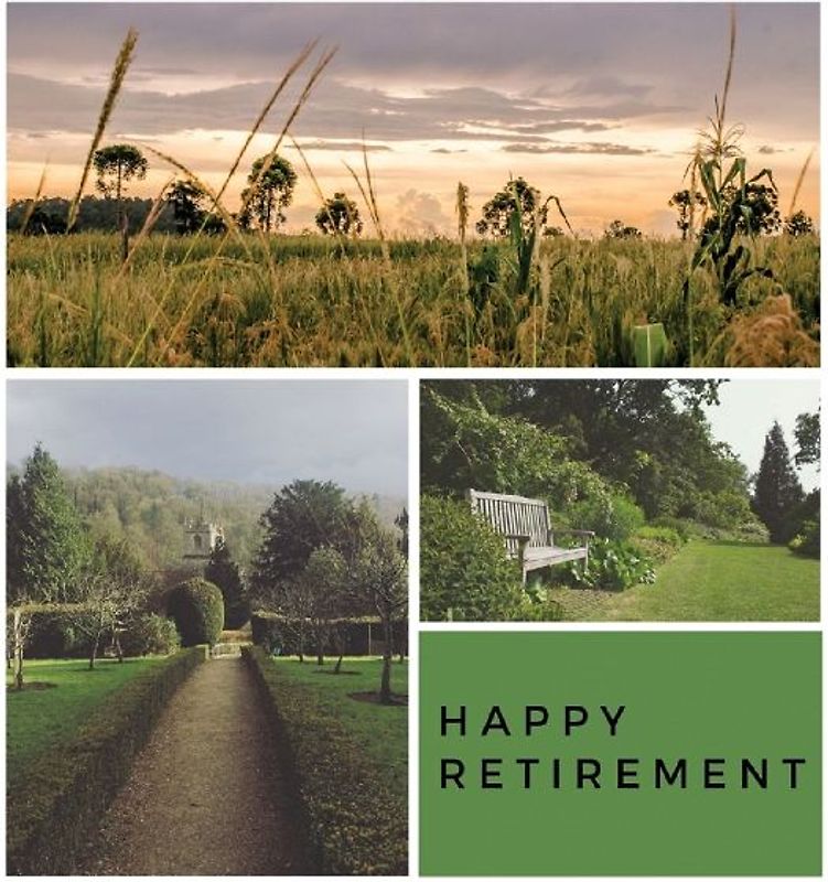 Happy Retirement Guest Book (Hardcover)