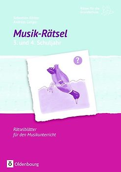Rätsel für die Grundschule / Musik-Rätsel 3. und 4. Schuljahr. Rätselblätter für den Musikunterricht. Kopiervorlagen