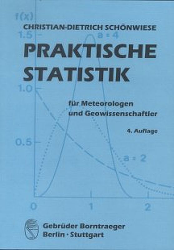 Praktische Statistik für Meteorologen und Geowissenschaftler
