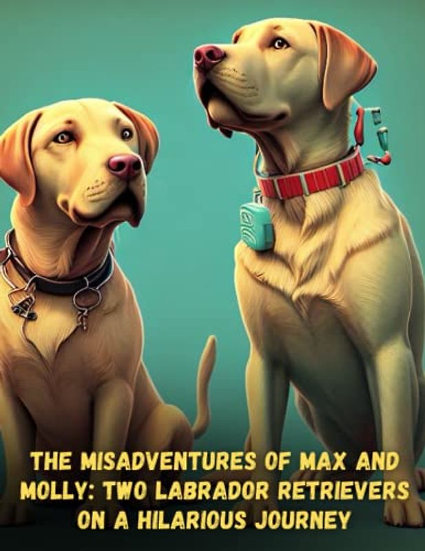 The Misadventures of Max and Molly - Two Labrador Retrievers on a Hilarious Journey: Short Story for kids about Perseverance & Self-Confidence I A Motivational Book For kids I Gift for kids