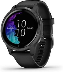 Image of Garmin Venu 43 mm zwart met siliconenarmband zwart [wifi] (Refurbished)