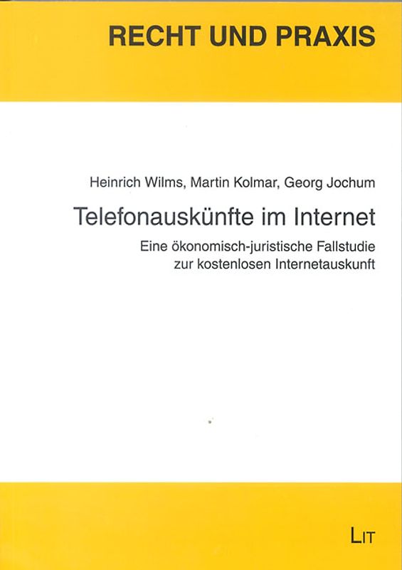 Telefonauskünfte im Internet