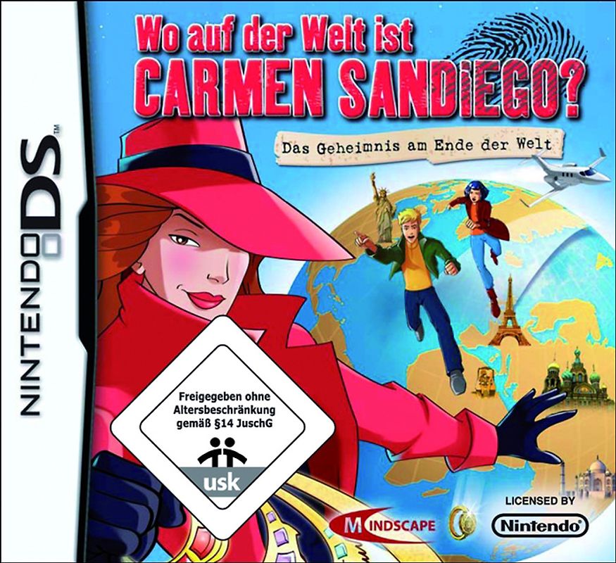 Carmen Sandiego Nintendo DS