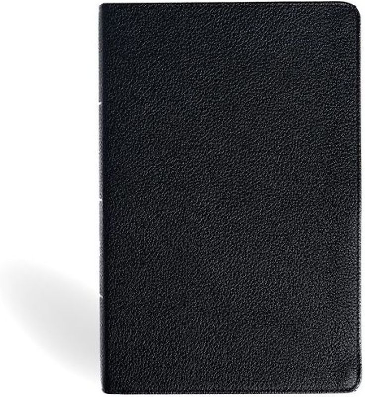 NASB Personal Size Giant Print Bible, Black Genuine Leather