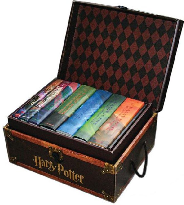 Harry Potter Hardcover Boxed Set: Books 1-7 (Trunk)