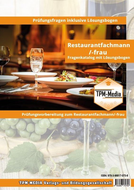 Fragenkatalog Restaurantfachmann/-frau (Buch/Printversion)