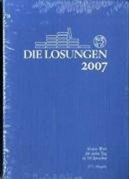 Losungen Deutschland. 2007