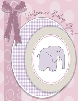 Welcome Baby Girl: Memory Baby Book And Scrapbook For Baby's First Year To Capture Special Moments | Newborn Milestone & Photo Album Keepsake Journal