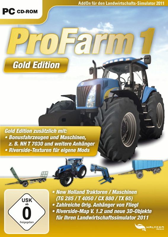 ProFarm 1 [Gold Edition, AddOn zum Landwirtschaftssimulator] PC Spiele