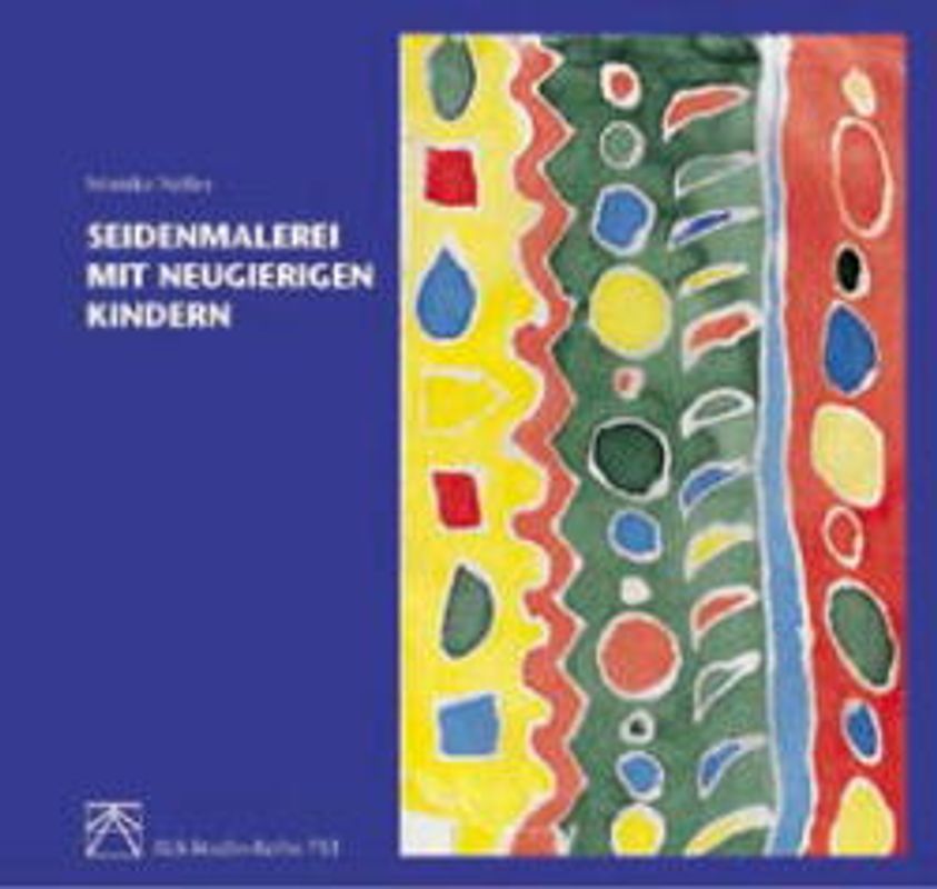 Seidenmalerei mit neugierigen Kindern