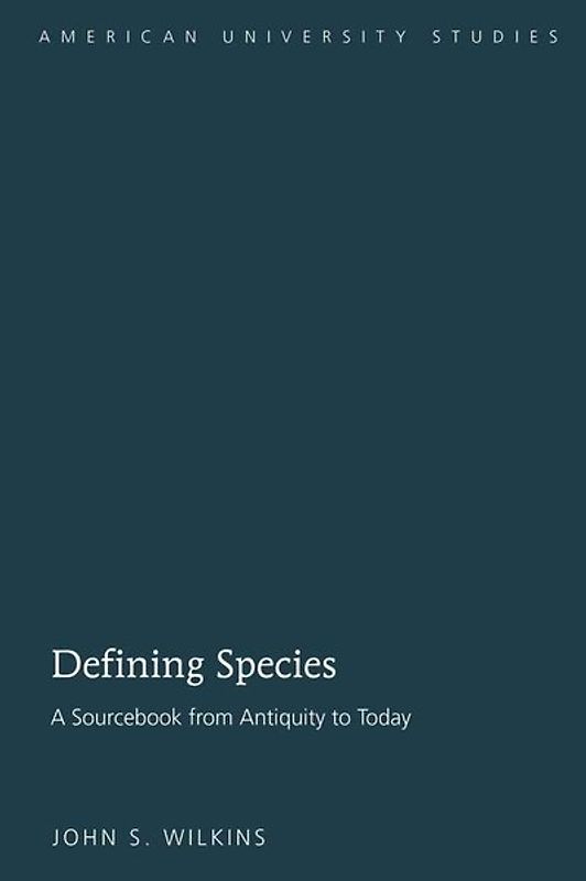 Defining Species