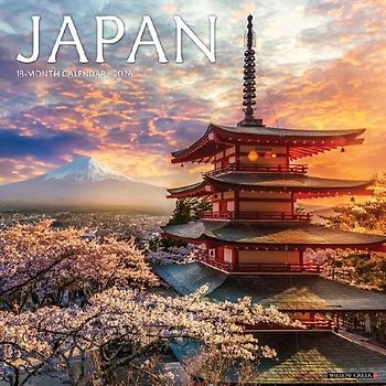 Japan 12 X 12 Wall Calendar