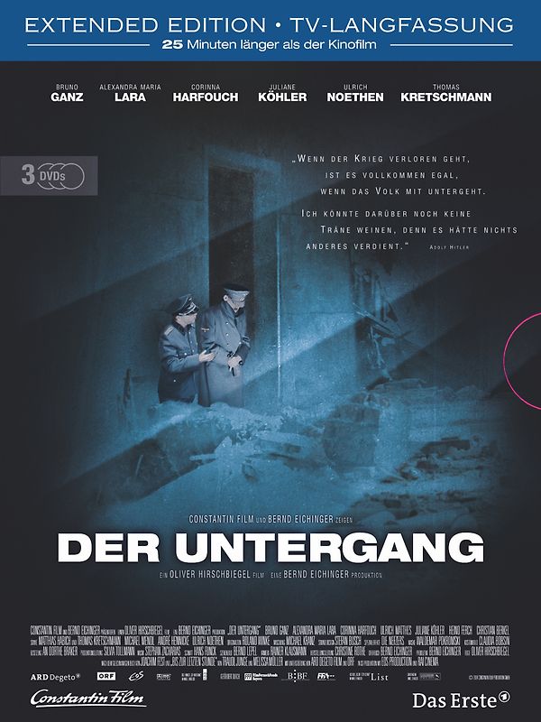 Der Untergang [Extended Version, 3 DVDs] DVD