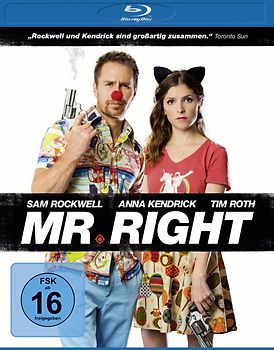 Mr. Right Blu-ray Disc