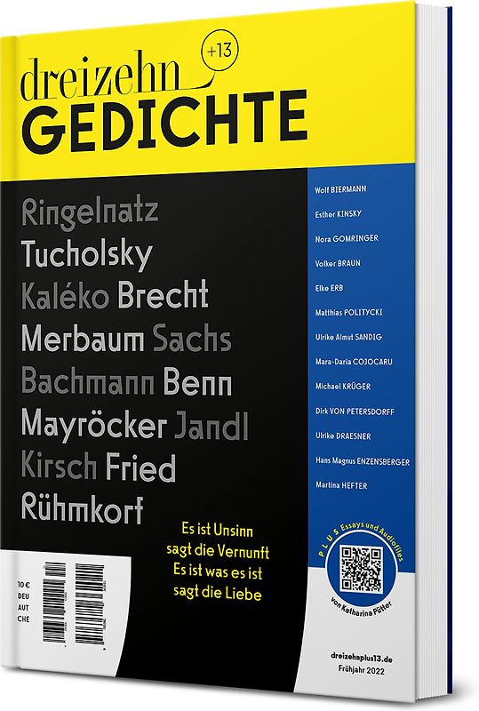 dreizehn +13 Gedichte