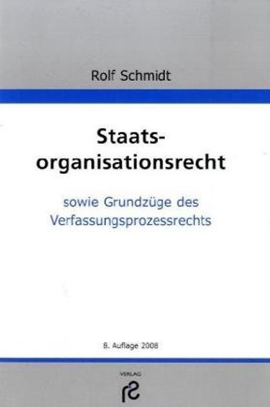 Staatsorganisationsrecht