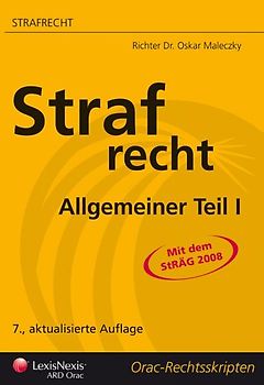 Strafrecht - Allgemeiner Teil I