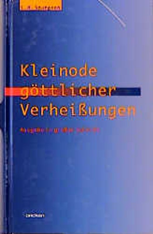 Kleinode göttlicher Verheissungen. Grossdruck