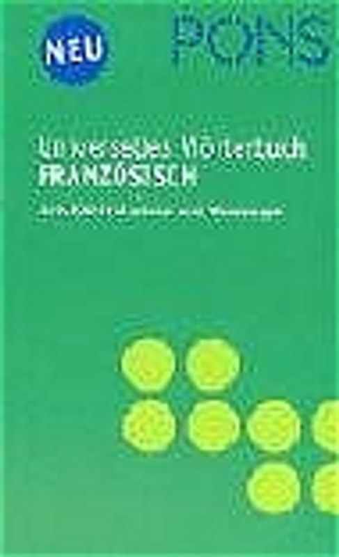 PONS Universelles Wörterbuch Französisch