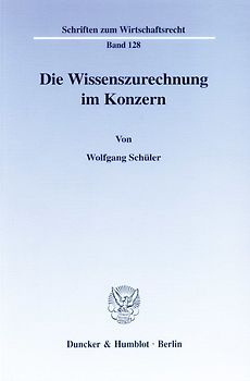 Die Wissenszurechnung im Konzern.