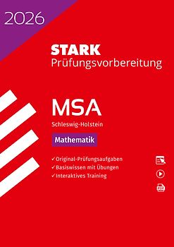 STARK Mathematik - MSA 2026 Schleswig-Holstein - Prüfungsvorbereitung