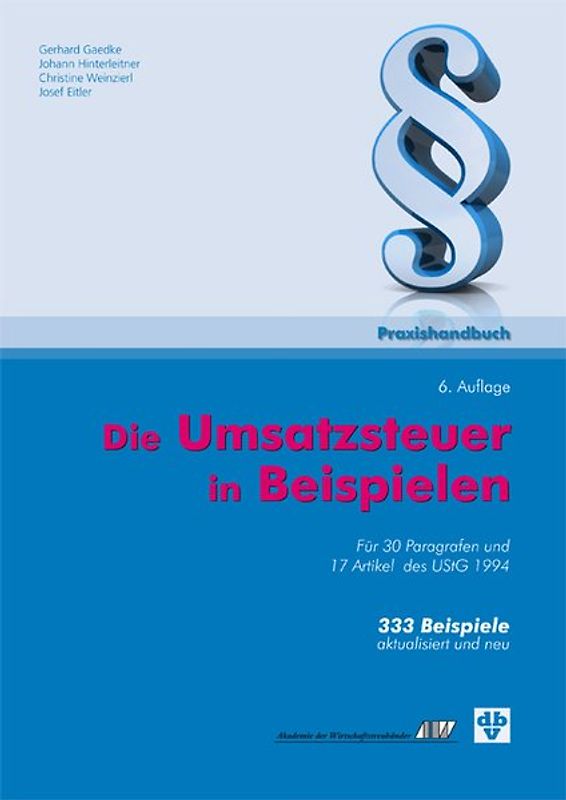 Die Umsatzsteuer in Beispielen