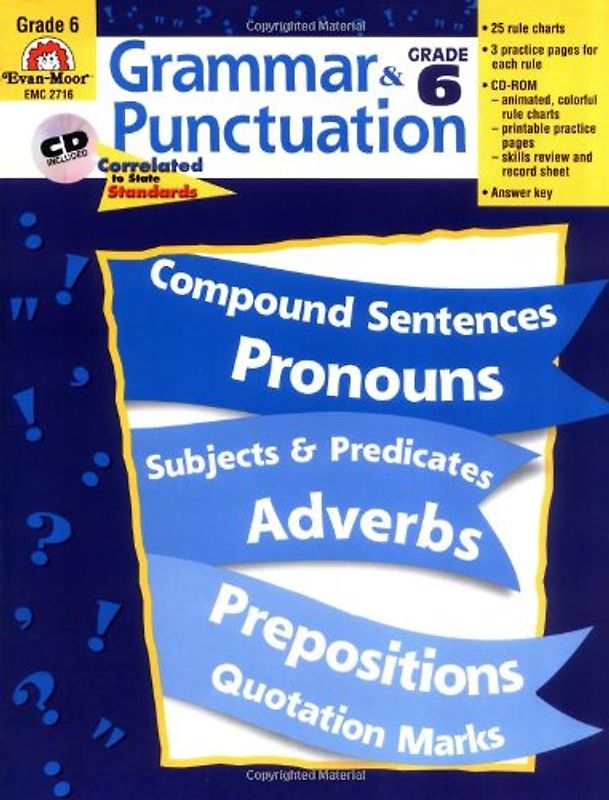 Grammar & Punctuation, Grade 6 - Jo Ellen Moore