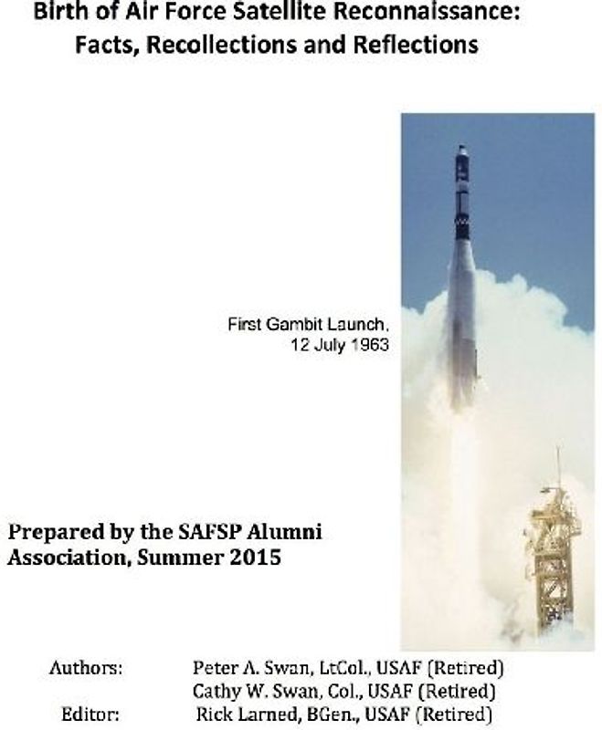 Birth of Air Force Satellite Reconnaissance