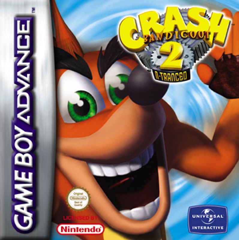 Crash Bandicoot 2 - N-Tranced Nintendo Game Boy Advance