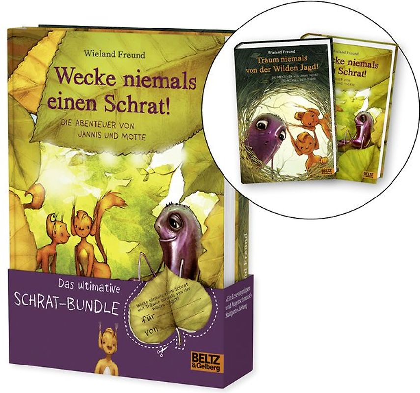 Das ultimative Schrat-Bundle. »Wecke niemals einen Schrat« und »Träum niemals von der Wilden Jagd«