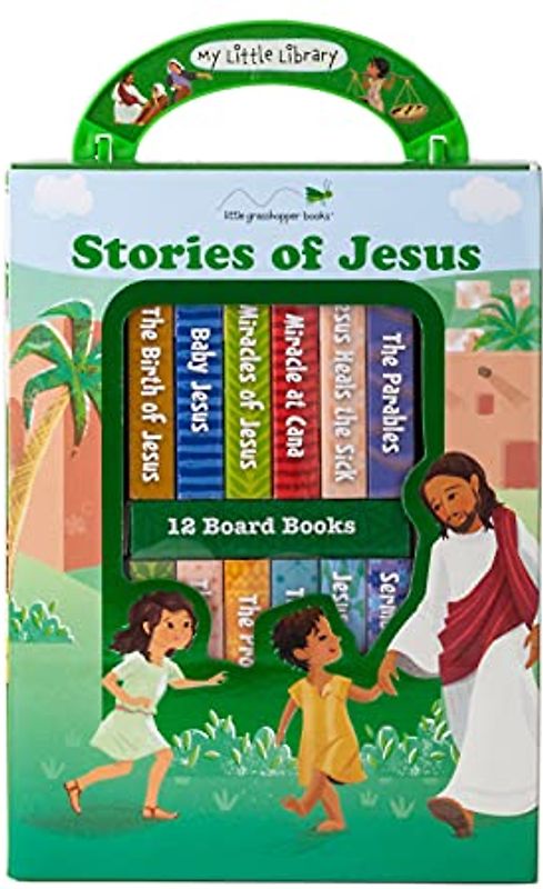 My Little Library: Stories of Jesus (12 Board Books)