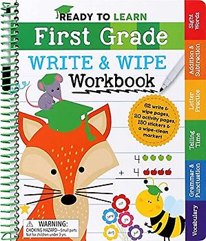 Ready to Learn: First Grade Write and Wipe Workbook